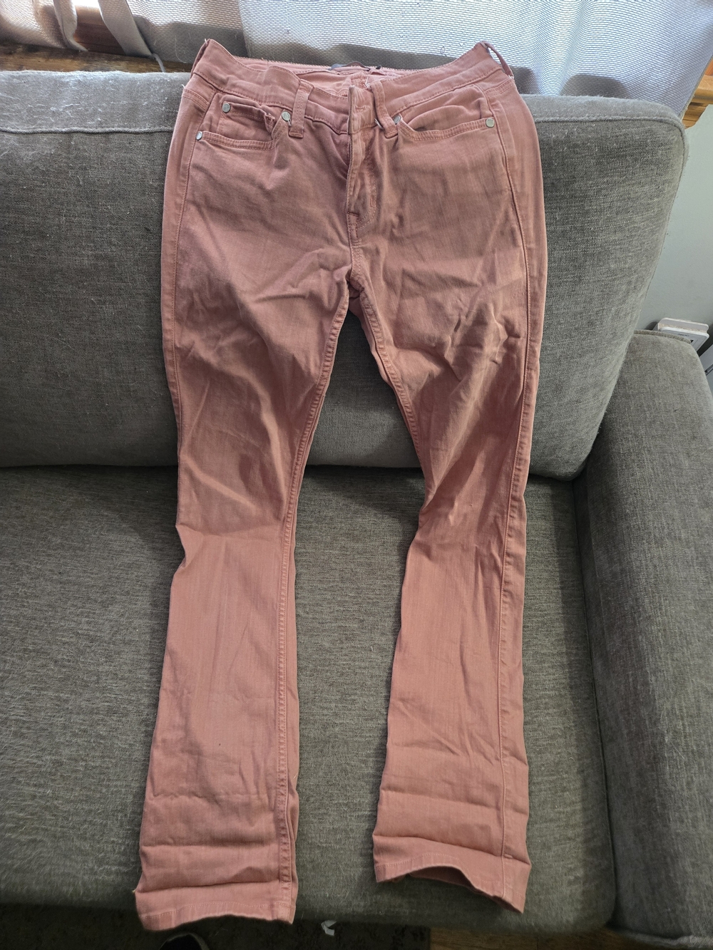 Level 99 Sasha Slim Boot Jeans - Dusty Rose